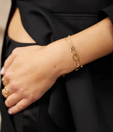 Zag Bijoux Bracelet Collection - Gold Plated Steel