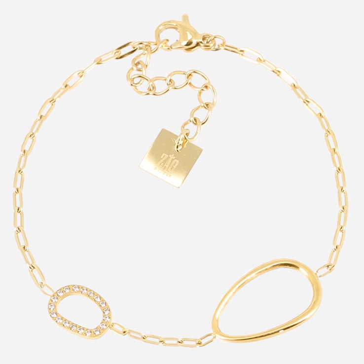 Zag Bijoux Bracelet Collection - Gold Plated Steel