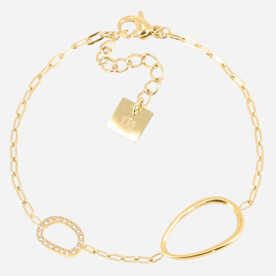 Zag Bijoux Bracelet Collection - Gold Plated Steel