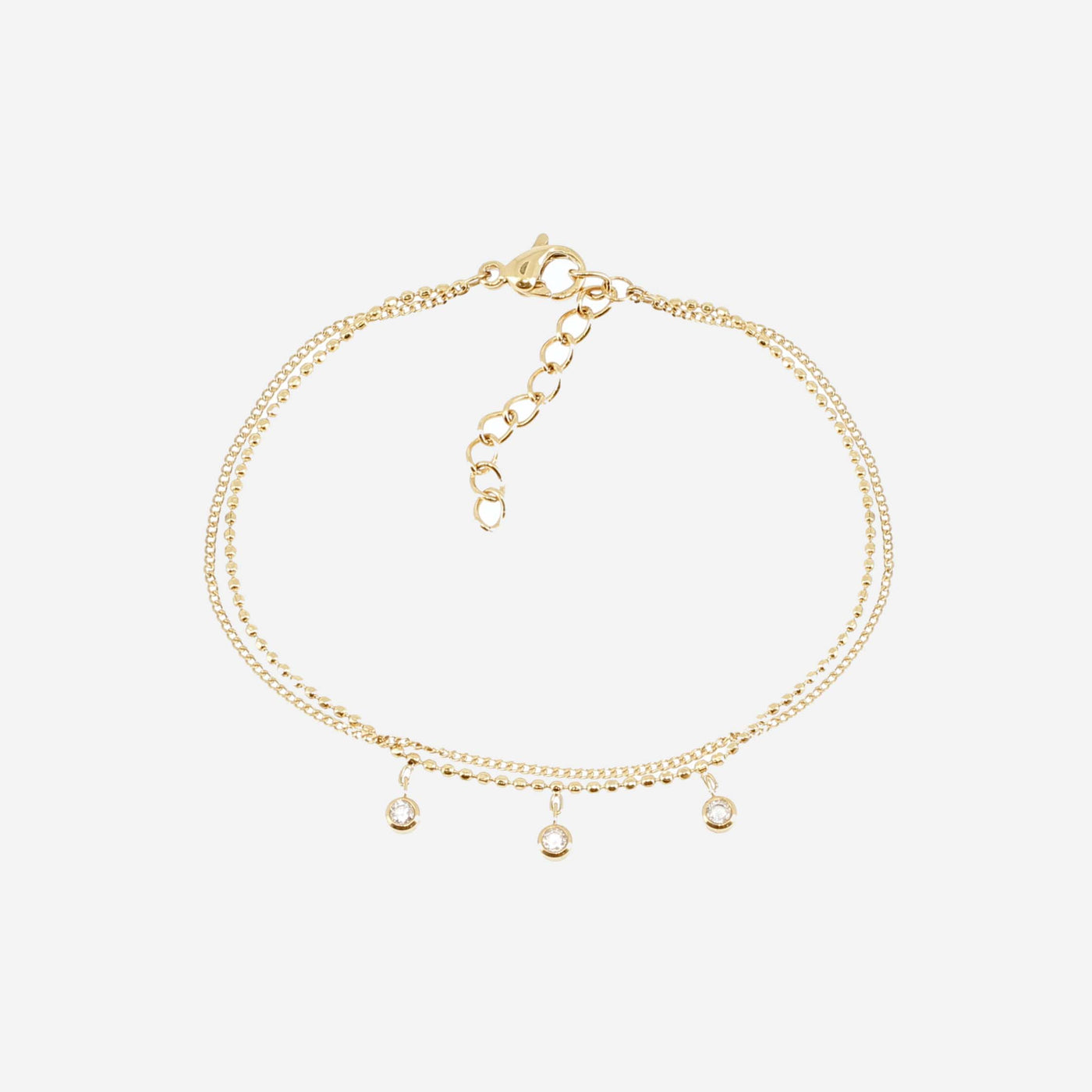 Zag Bijoux Bracelet Collection - Gold Plated Steel