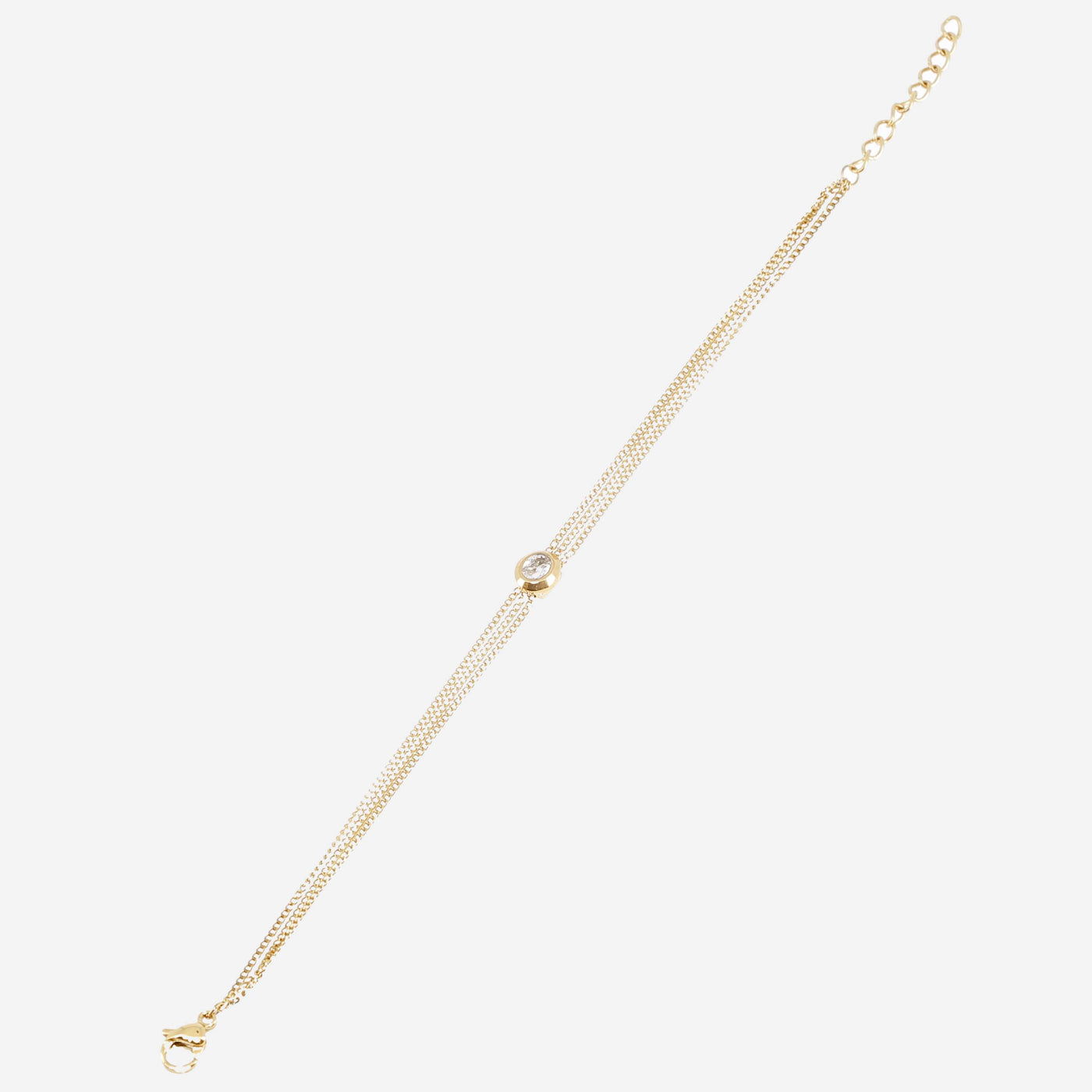 Zag Bijoux Bracelet Collection - Gold Plated Steel