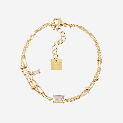 Zag Bijoux Bracelet Collection - Gold Plated Steel