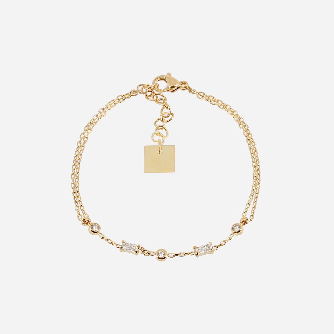 Zag Bijoux Bracelet Collection - Gold Plated Steel