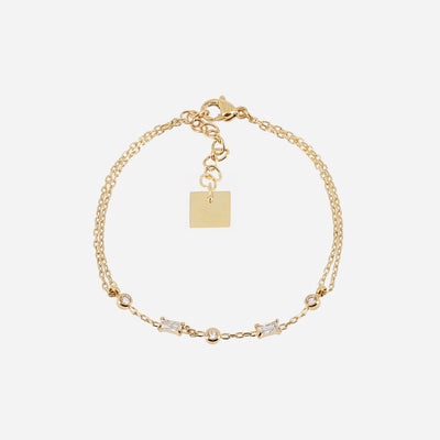 Zag Bijoux Bracelet Collection - Gold Plated Steel