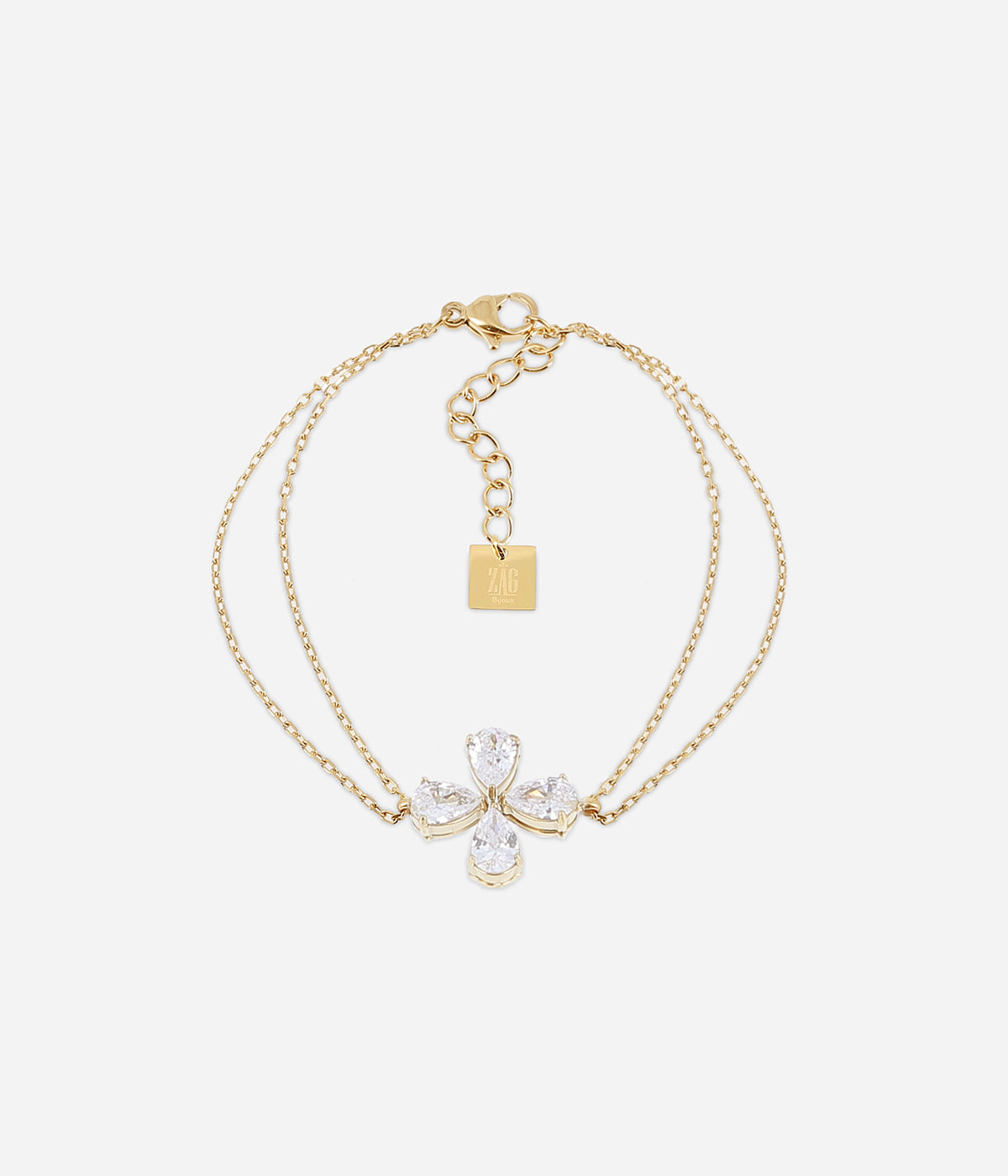 Zag Bijoux Bracelet Collection - Gold Plated Steel  (17)