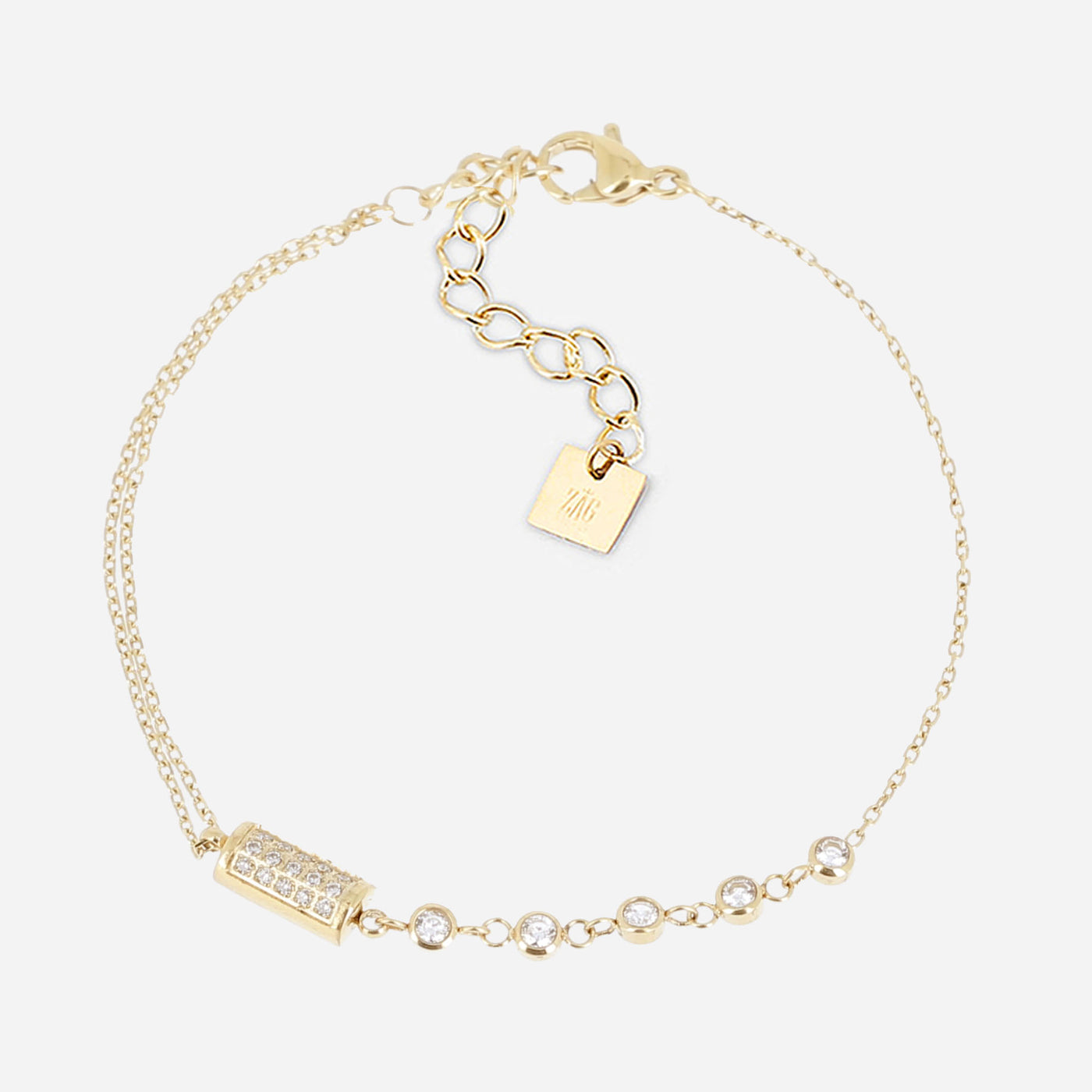 Zag Bijoux Bracelet Collection - Gold Plated Steel