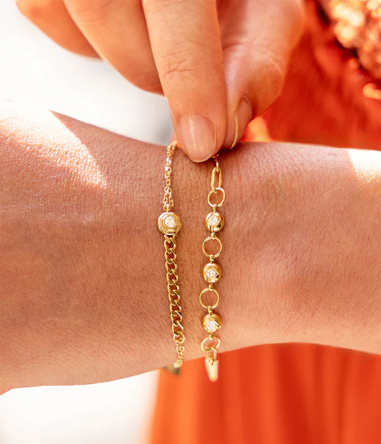 Zag Bijoux Bracelet Collection - Gold Plated Steel (27)