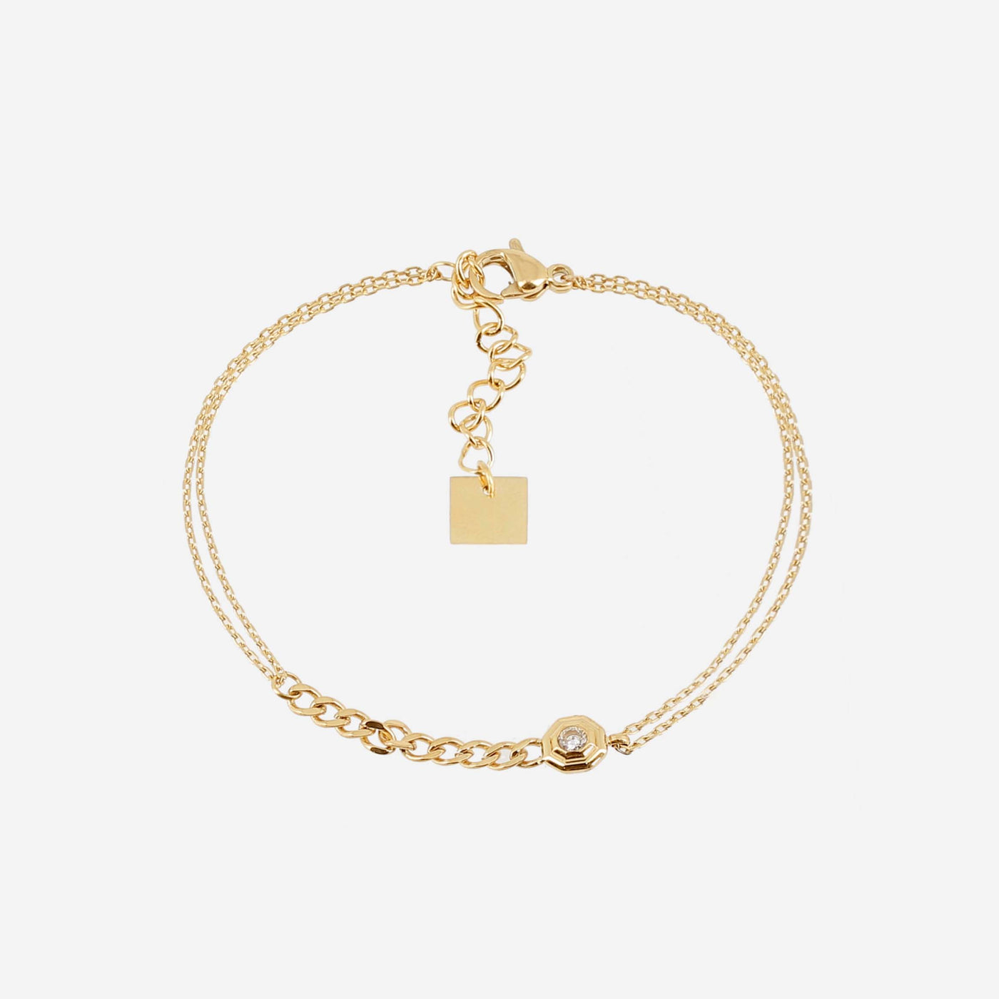 Zag Bijoux Bracelet Collection - Gold Plated Steel