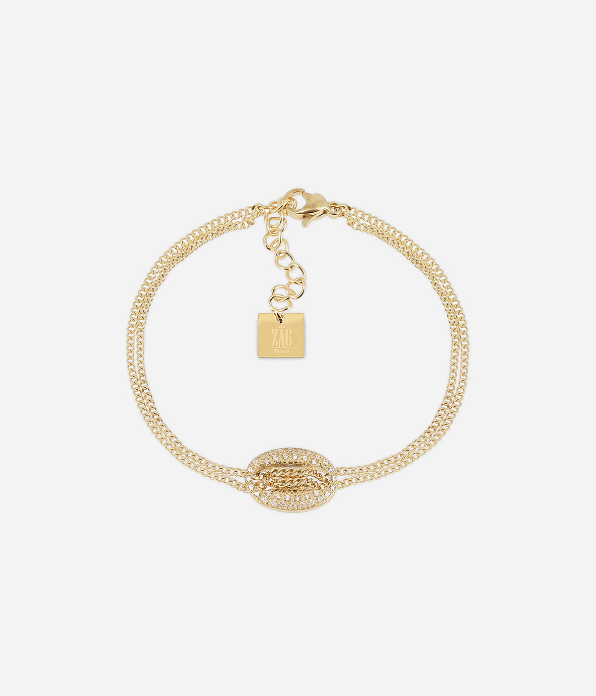 Zag Bijoux Bracelet Collection - Gold Plated Steel (39)