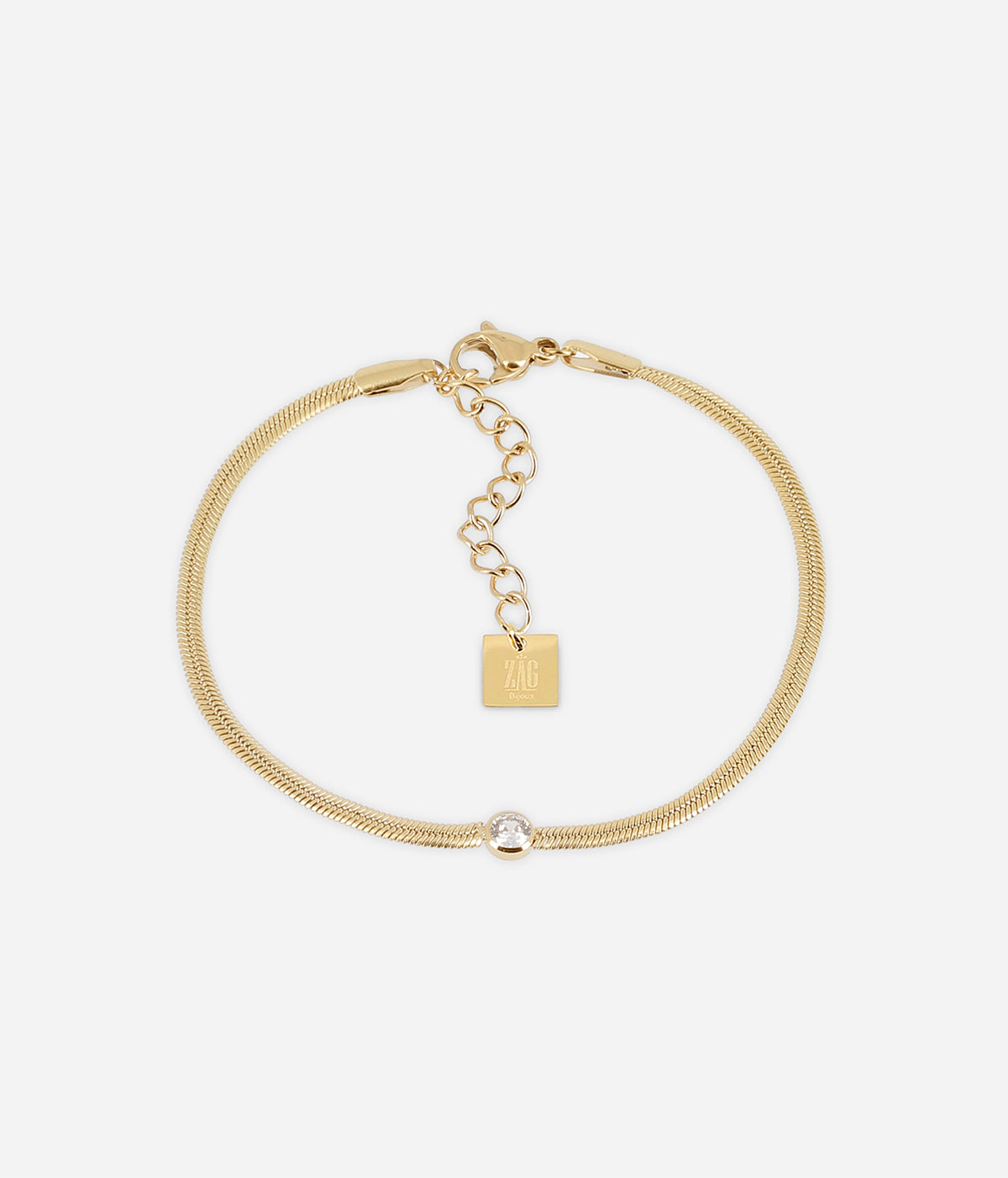Zag Bijoux Bracelet Collection - Gold Plated Steel (16)