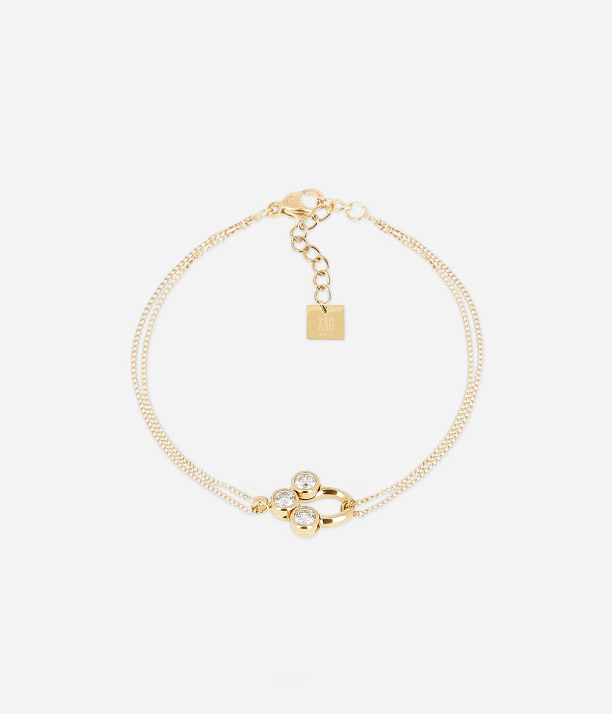 Zag Bijoux Bracelet Collection - Gold Plated Steel (27)