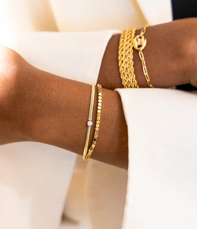Zag Bijoux Bracelet Collection - Gold Plated Steel (16)