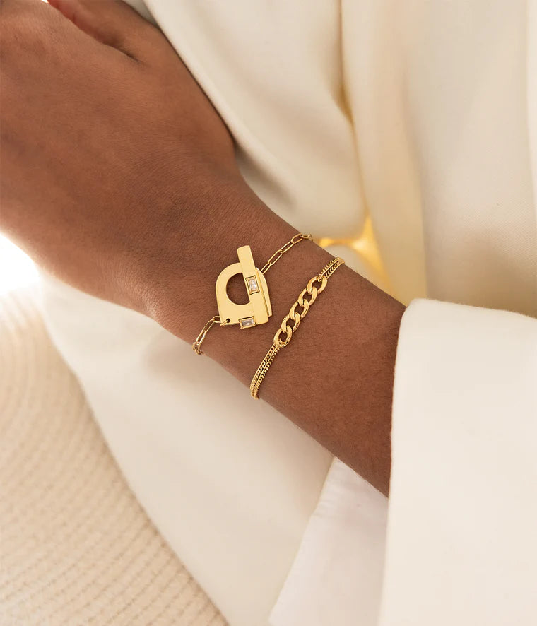 Zag Bijoux Bracelet Collection - Gold Plated Steel (29)