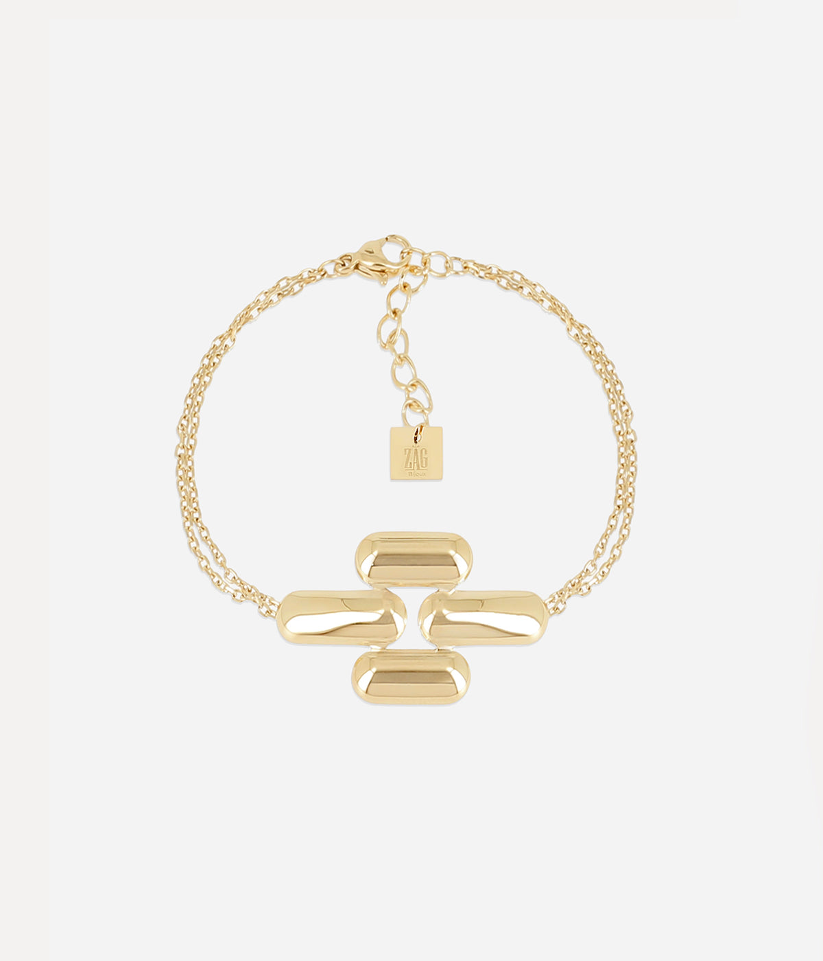 Zag Bijoux Bracelet Collection - Gold Plated Steel (1)