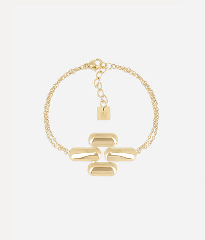Zag Bijoux Bracelet Collection - Gold Plated Steel (1)