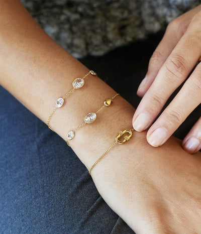 Zag Bijoux Bracelet Collection - Gold Plated Steel (29)