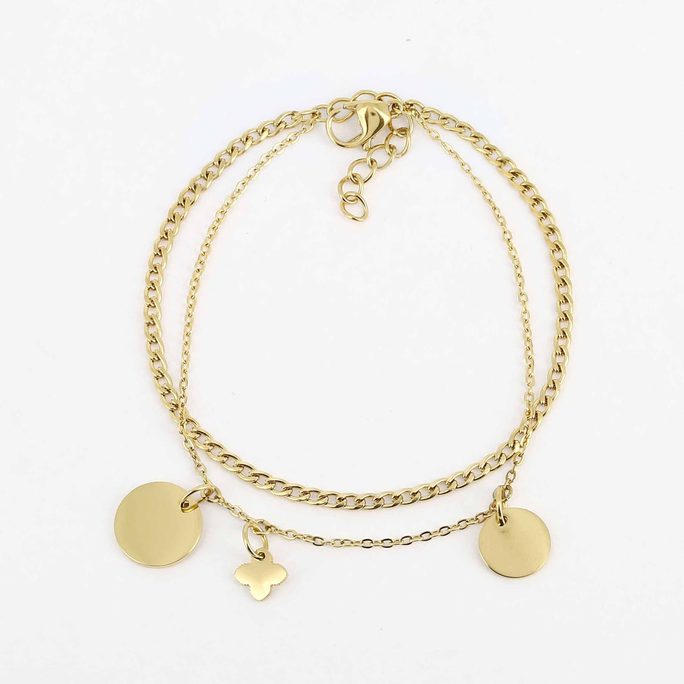 Zag Bijoux Bracelet Collection - Gold Plated Steel