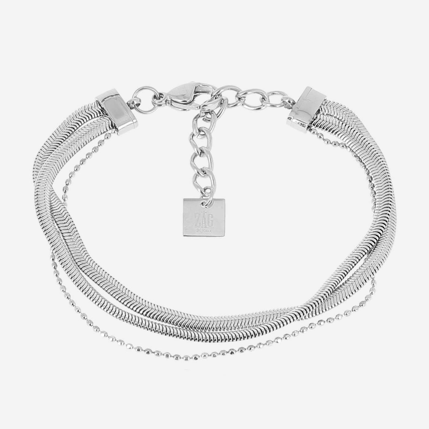 Zag Bijoux Bracelet Collection -  Steel