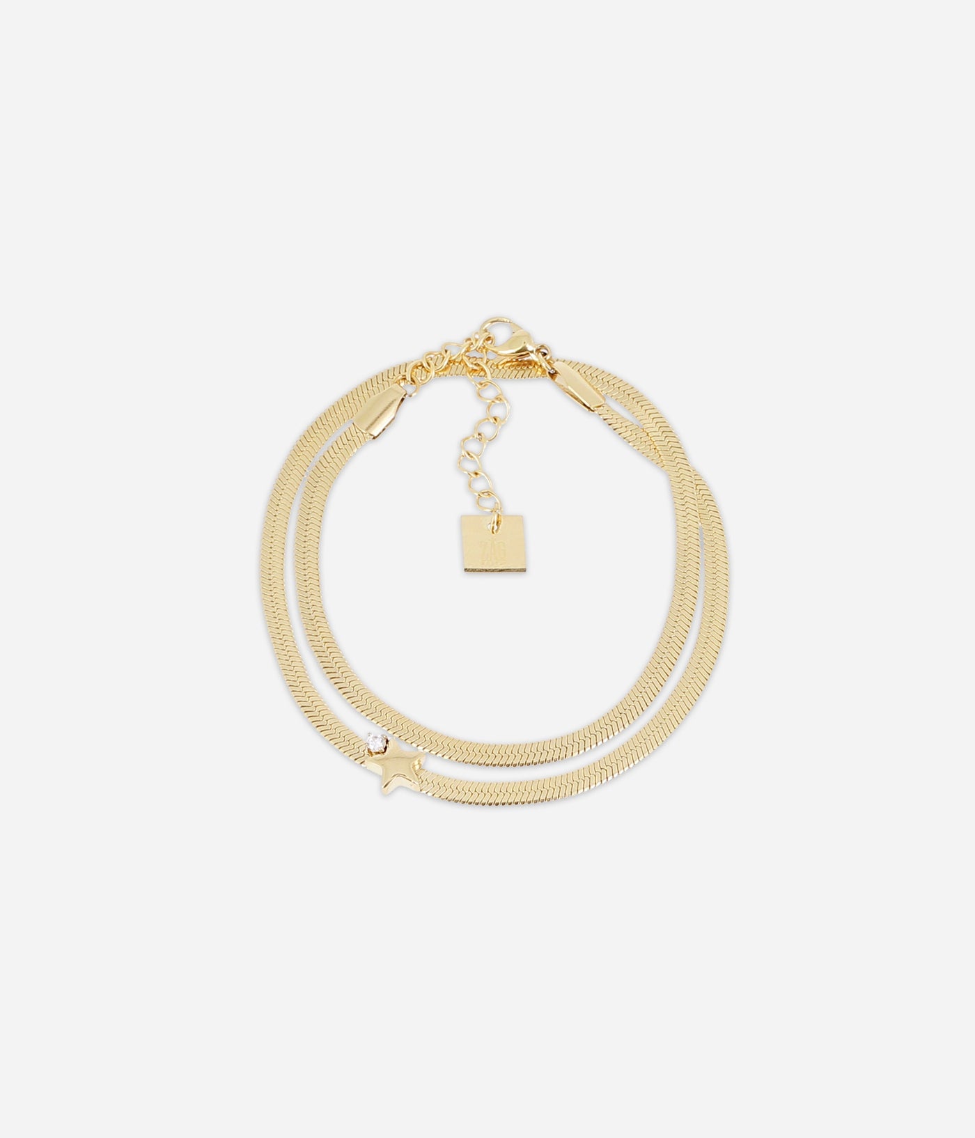 Zag Bijoux Bracelet Collection - Gold Plated Steel (27)