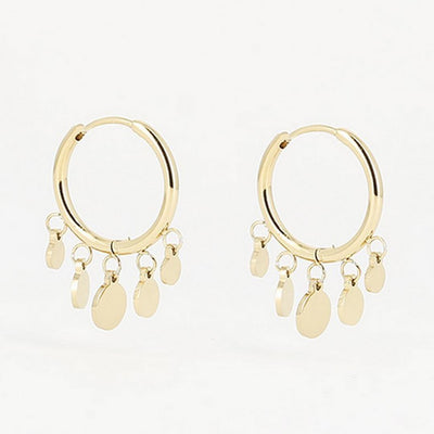 Zag Bijoux Earring Collection - Gold Plated Steel