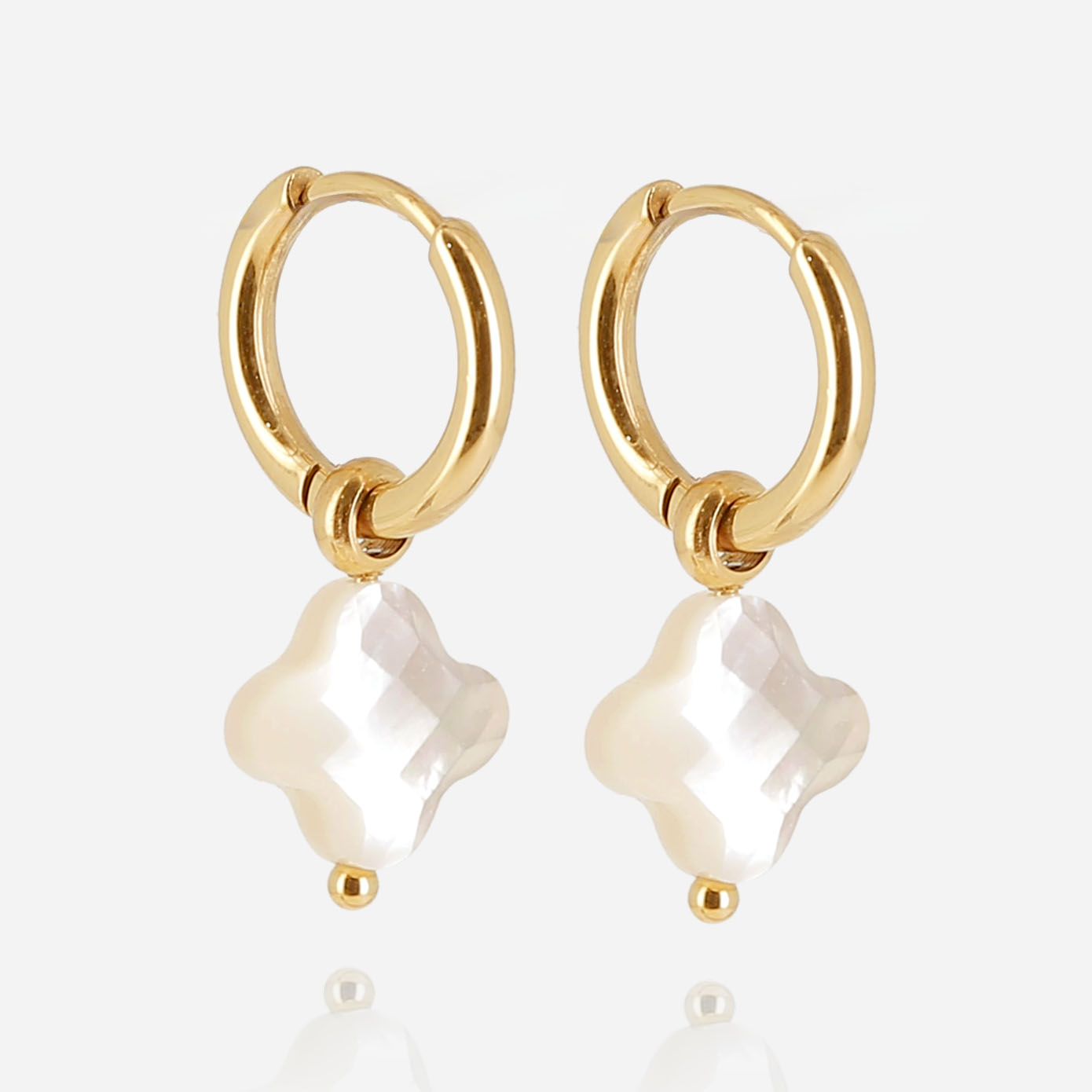 Zag Bijoux Earring Collection - Gold Plated Steel