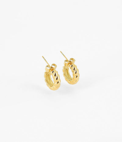 Zag Bijoux Earring Collection - Gold Plated Steel (6)