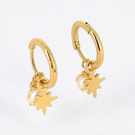 Zag Bijoux Earring Collection - Gold Plated Steel