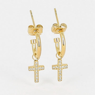 Zag Bijoux Earring Collection - Gold Plated Steel