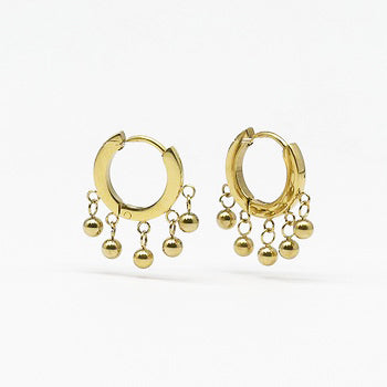 Zag Bijoux Earring Collection - Gold Plated Steel