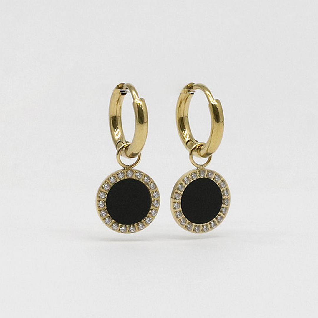 Zag Bijoux Earring Collection - Gold Plated Steel