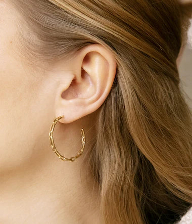 Zag Bijoux Earring Collection - Gold Plated Steel