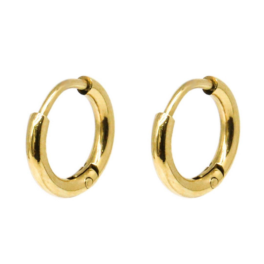 Zag Bijoux Earring Collection - Gold Plated Steel