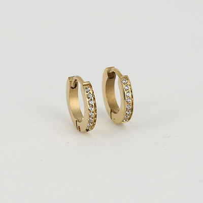 Zag Bijoux Earring Collection - Gold Plated Steel