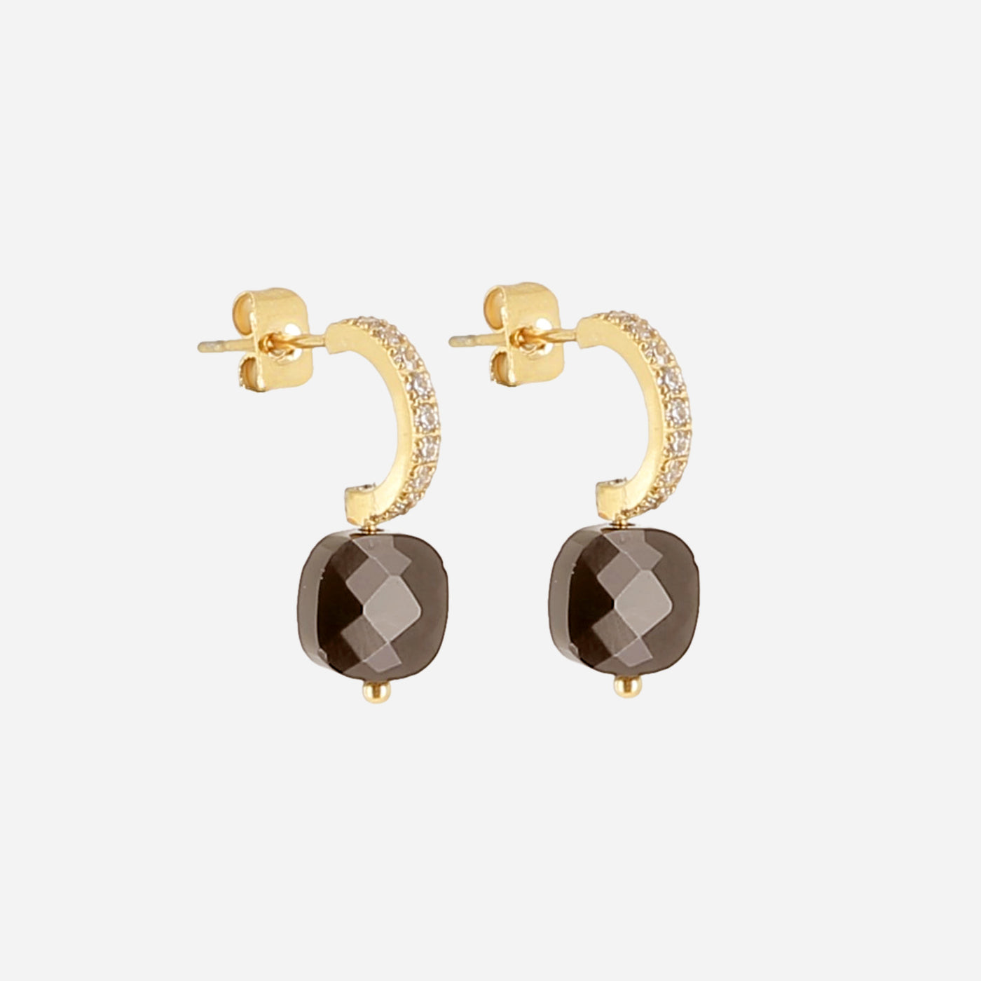 Zag Bijoux Earring Collection - Gold Plated Steel