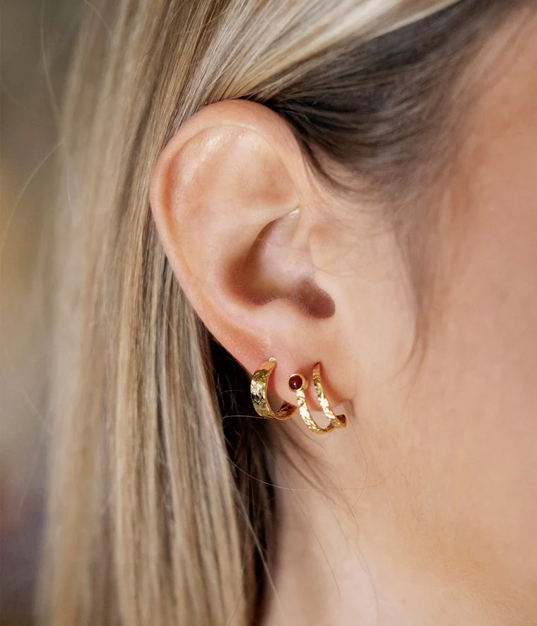 Zag Bijoux Earring Collection - Gold Plated Steel (6)