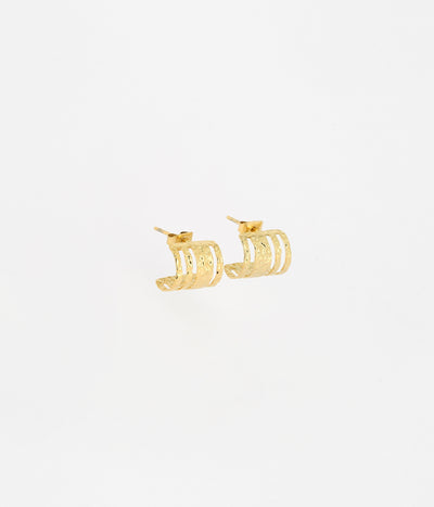Zag Bijoux Earring Collection - Gold Plated Steel (38)