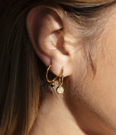 Zag Bijoux Earring Collection - Gold Plated Steel