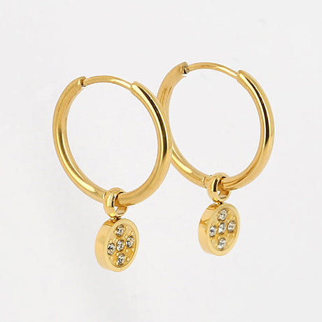 Zag Bijoux Earring Collection - Gold Plated Steel