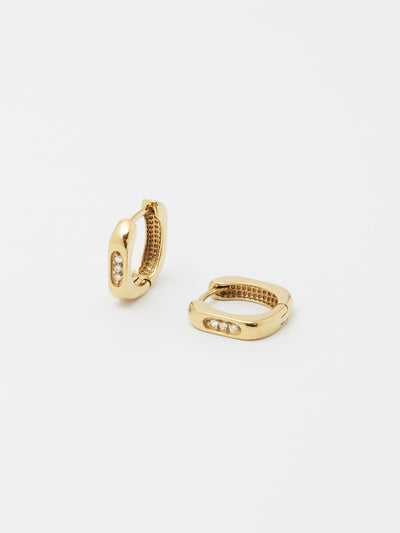 Zag Bijoux Earring Collection - Gold Plated Steel (15)