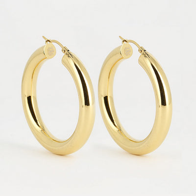 Zag Bijoux Earring Collection - Gold Plated Steel