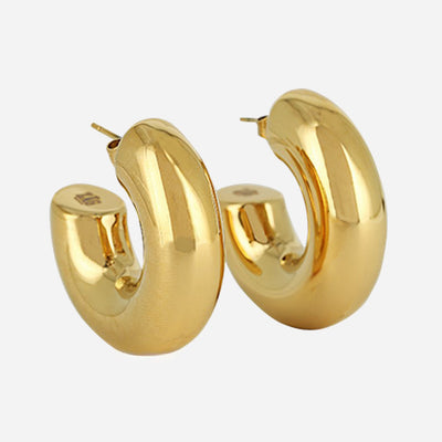 Zag Bijoux Earring Collection - Gold Plated Steel