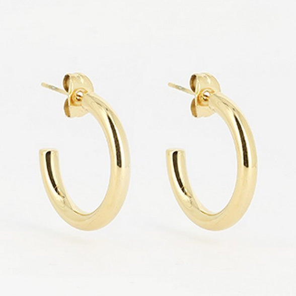 Zag Bijoux Earring Collection - Gold Plated Steel