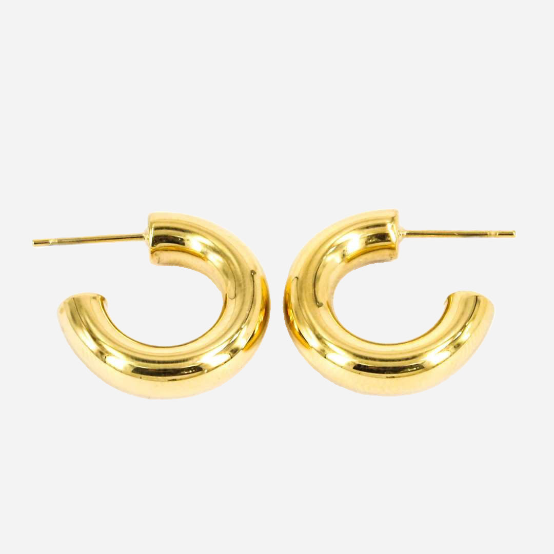 Zag Bijoux Earring Collection - Gold Plated Steel