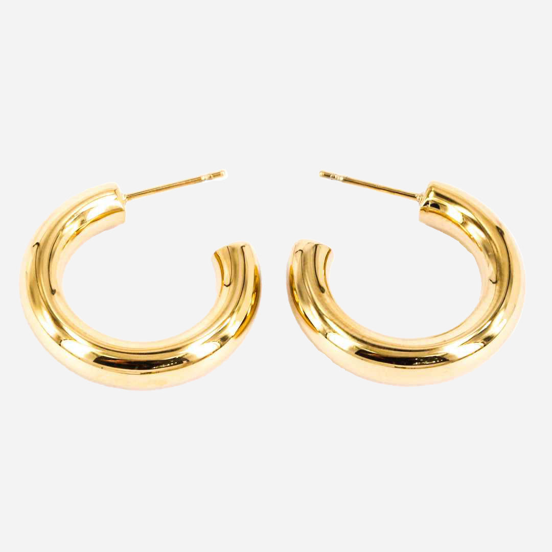 Zag Bijoux Earring Collection - Gold Plated Steel