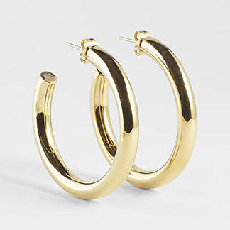 Zag Bijoux Earring Collection - Gold Plated Steel