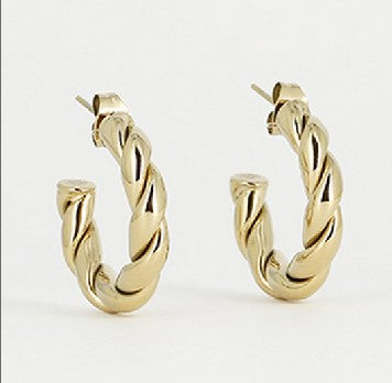 Zag Bijoux Earring Collection - Gold Plated Steel (6)