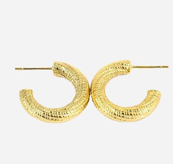 Zag Bijoux Earring Collection - Gold Plated Steel (5)