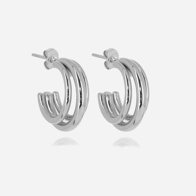 Zag Bijoux Earring Collection -  Steel