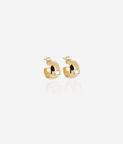Zag Bijoux Earring Collection - Gold Plated Steel (38)