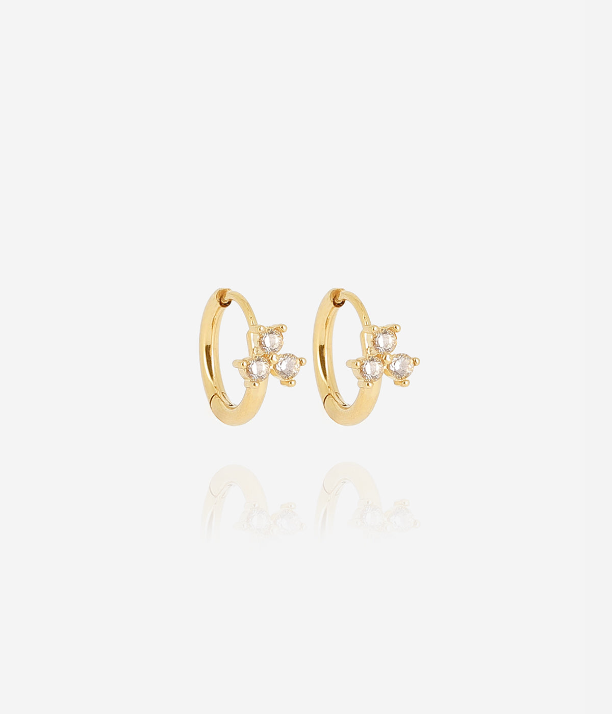 Zag Bijoux Earring Collection - Gold Plated Steel (15)
